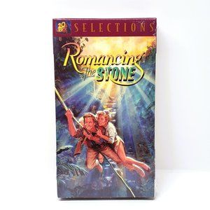 Romancing The Stone VHS Tape NEW Sealed Fox Video Watermark Michael Douglas